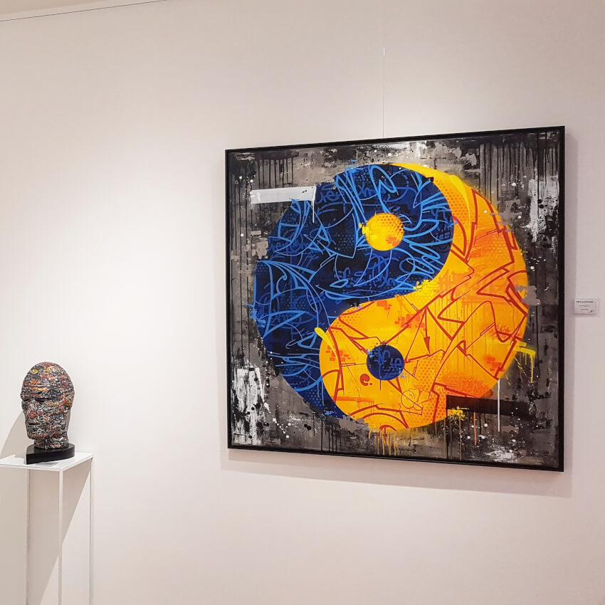 Yin Yang -Akte -Cren -Galerie Charlier Benoit