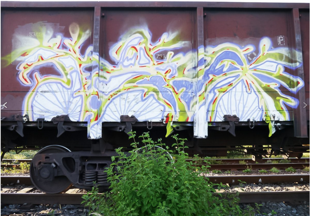 Essay: Blazej Rusin, Poland: Abstract post-graffiti painting with spirit